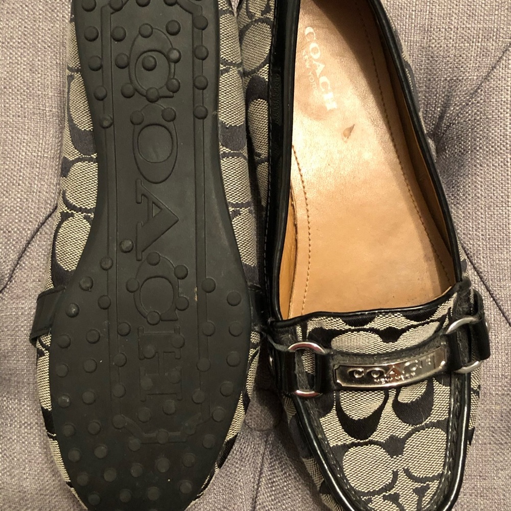 Gently worn Coach Loafers